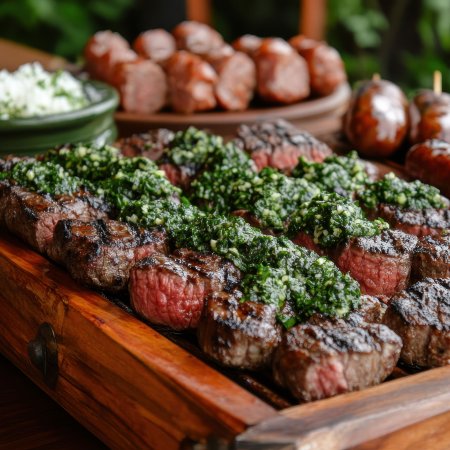 Grill-Buffet Ankündigung