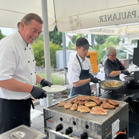 Grill-Buffet Ankündigung