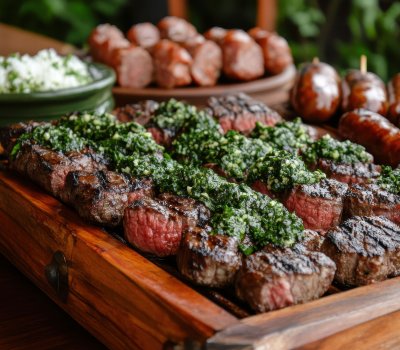 Grill-Buffet Ankündigung