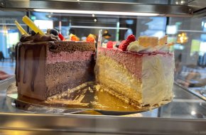 Auszug der Kuchenauswahl