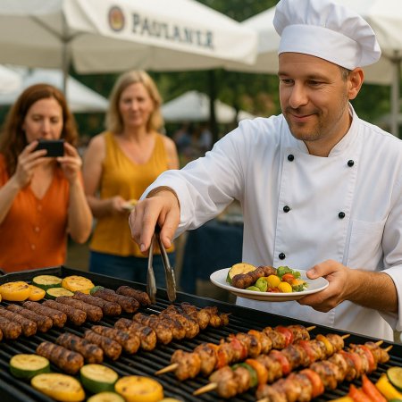 Grill-Buffet Ankündigung