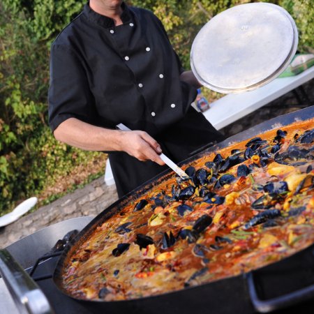 Grill-Buffet Ankündigung