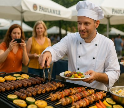 Grill-Buffet Ankündigung