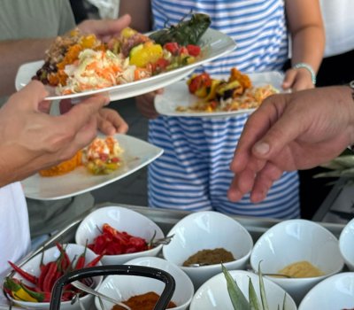 Grill-Buffet Ankündigung