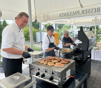 Grill-Buffet Ankündigung