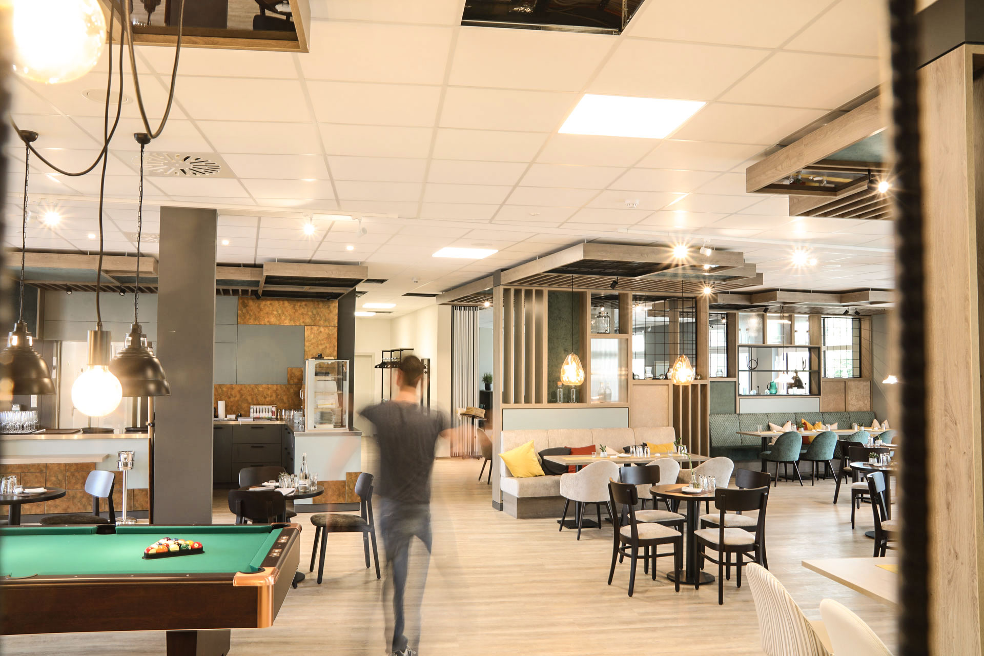 Restaurant Franz - Ansicht Eingang von der Rezeption aus